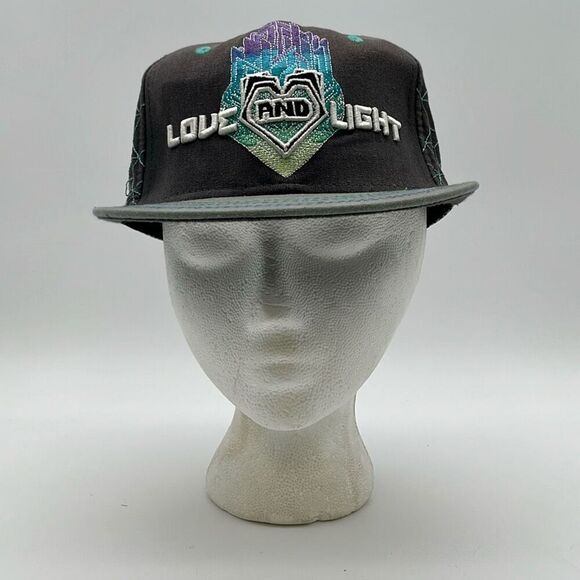 GRASSROOTS CALIFORNIA Hat Men's Large Black 420 Limited Edition Love and Light - Picture 1 of 12